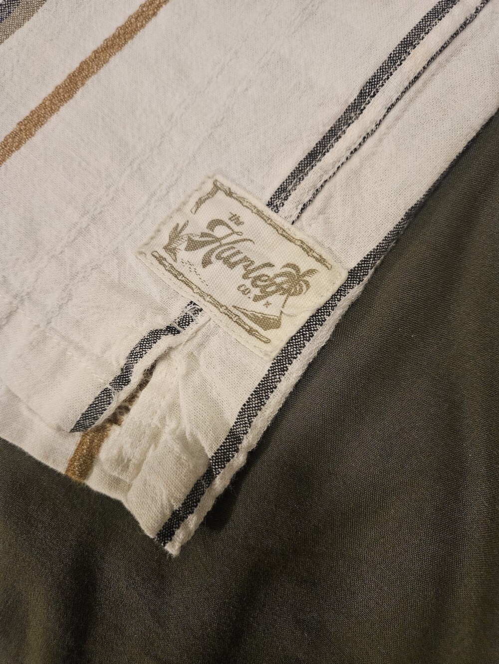 Hurley Rincon Linen Blend Shirt - Picture 4 of 8